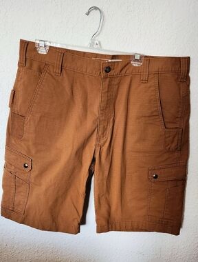 CARHARTT Men’s Shorts 38 Rugged Flex Relaxed Fit Ripstop Cargo Work short